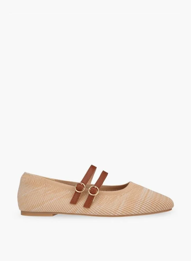 Celeste Women Buckle Closure Ballerina Shoes