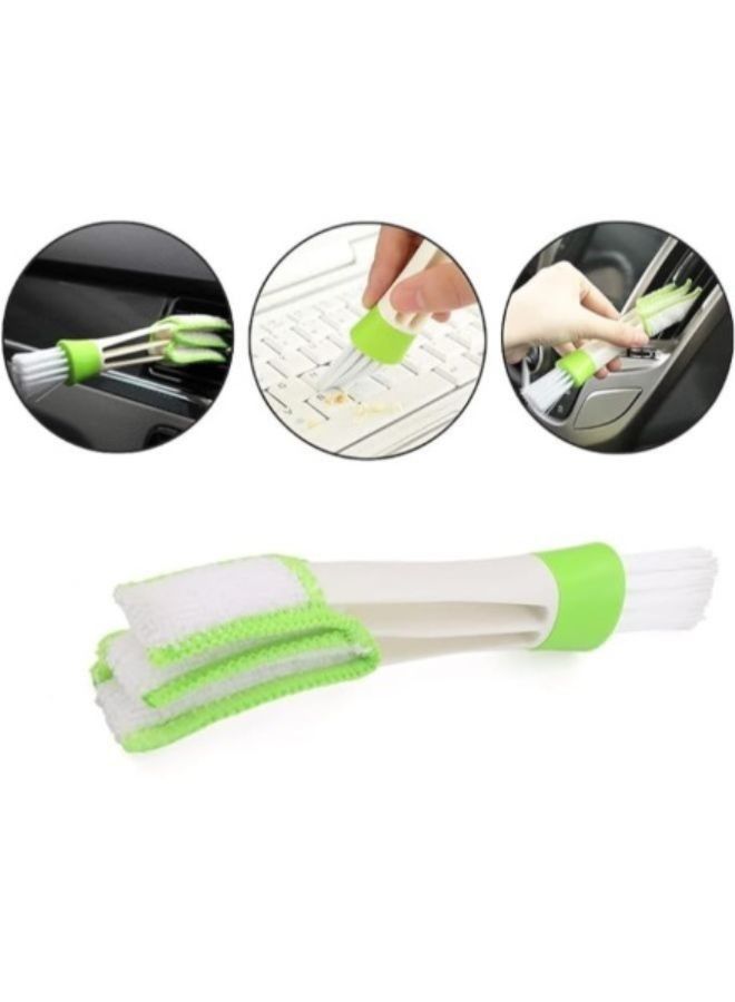 منظف ​​فرشاة مكيف هواء فتحة السيارة لأداة تنظيف لوحة مفاتيح النافذة - Image 1