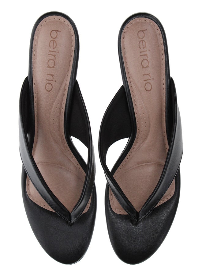 Beira Rio Embellished Open Toe Flat Sandals - Image 3