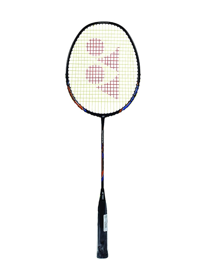 Yonex Nanoray Light 18i Badminton Racquet | Color: Black | Size: G4-5U | Material: Graphite | With Full Cover | Ultra-Light Weight: 77 Gram | Tension: 30 Lbs | Nanoscience Technology | Isometric Head