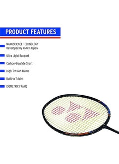 Yonex مضرب تنس الريشة من نانوراي جرافيت  - Image 4