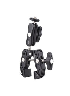Andoer Super Clamp Mount Camera Mount Flexible Monitor Mount with Dual 360° Rotatable Ball Head 1/4 Inch & 3/8 Inch Threads Replacement for GoPro Hero 11/10/9/8 DSLR Cameras Smartphone