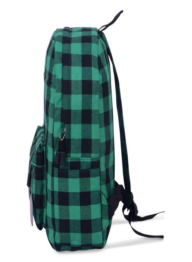 CRYA حقيبة ظهر Crya Trek Check للأطفال (أخضر) - Image 4