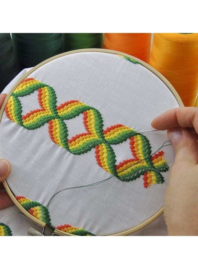 Captaintech 10 Pcs Embroidery Cloth, Classic Reserve Aida Cloth Cross Stitch Cloth, Reserve Aida Cloth, White Cross Stitch Cloth, Including 5 Pcs 30 × 45 cm and 5 Pcs 30 ×30 cm for Embroidery - Image 4