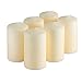Tribello SPAAS Set of 6 Ivory Pillar Candles - 2.3x4 Inch Unscented Pillar Candles | Decorative Ivory Pillar Candles - Image 2