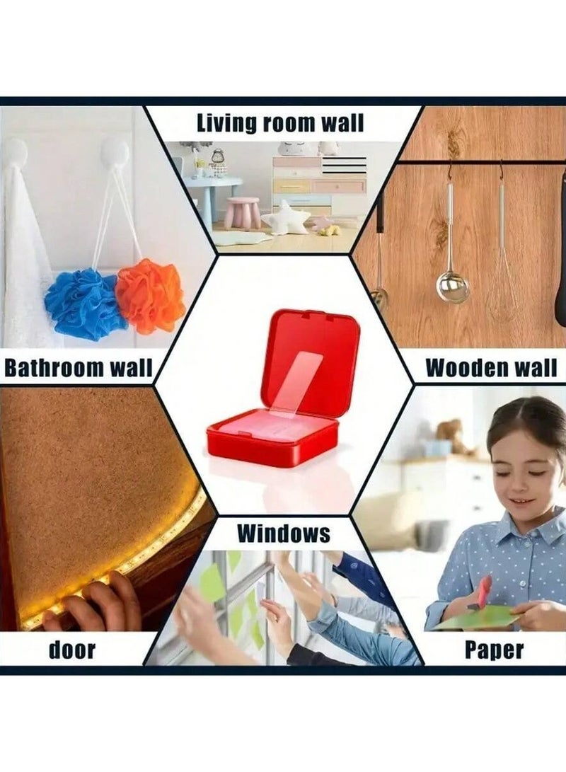 60 Pieces of Double-Sided Adhesive Tape – Industrial Tape for Offices & Packaging: Strong Adhesion, No Residue - Image 3