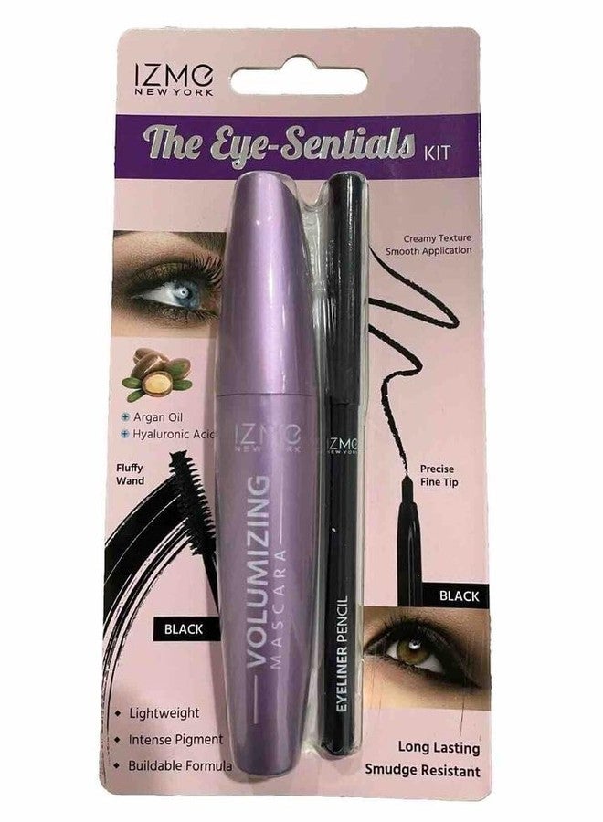 IZME New York The Eye-Sentials Kit/Volumizing Mascara & Eyeliner Pencil/Black