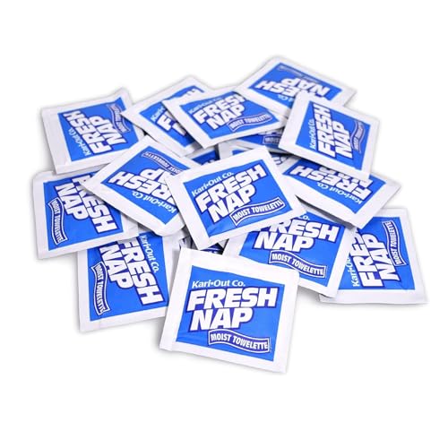 KariOut Fresh Nap Lemon Moist Towelette 100 Count