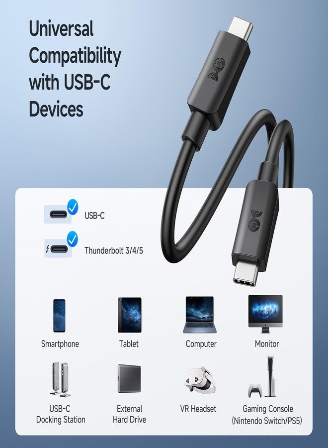 Cable Matters USB C to USB C Monitor Cable with 4K 60Hz Video Resolution 100W Power Delivery and 5Gbps USB-C 3.1 Gen 1 Data Transfer - 6 ft 1.8m - Image 5