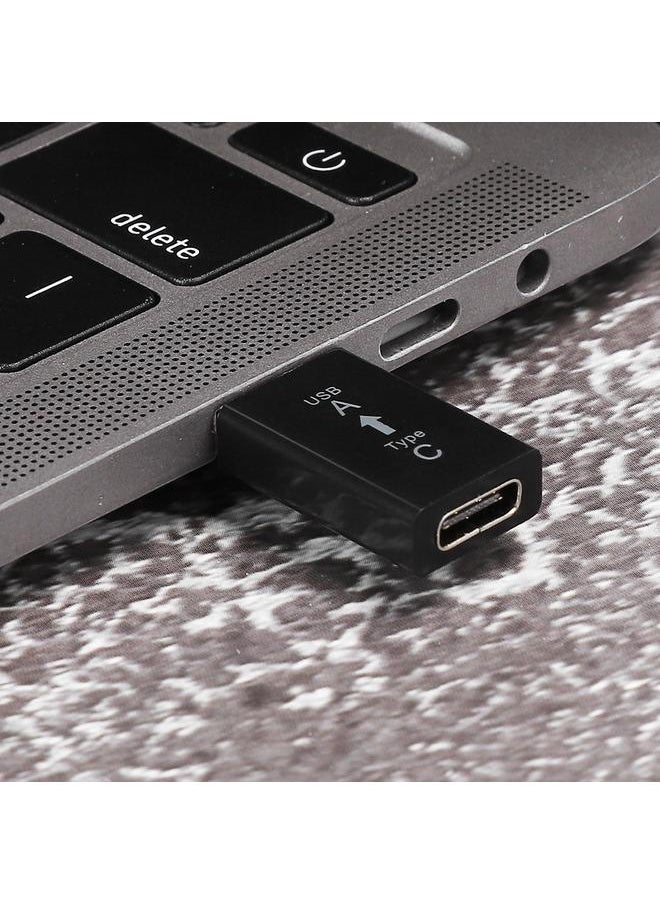 Thoraya USB3.0A male to type-c female type-C to USB adapter USB male to type-C female black  - Image 4