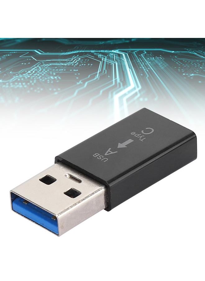 Thoraya USB3.0A male to type-c female type-C to USB adapter USB male to type-C female black  - Image 5