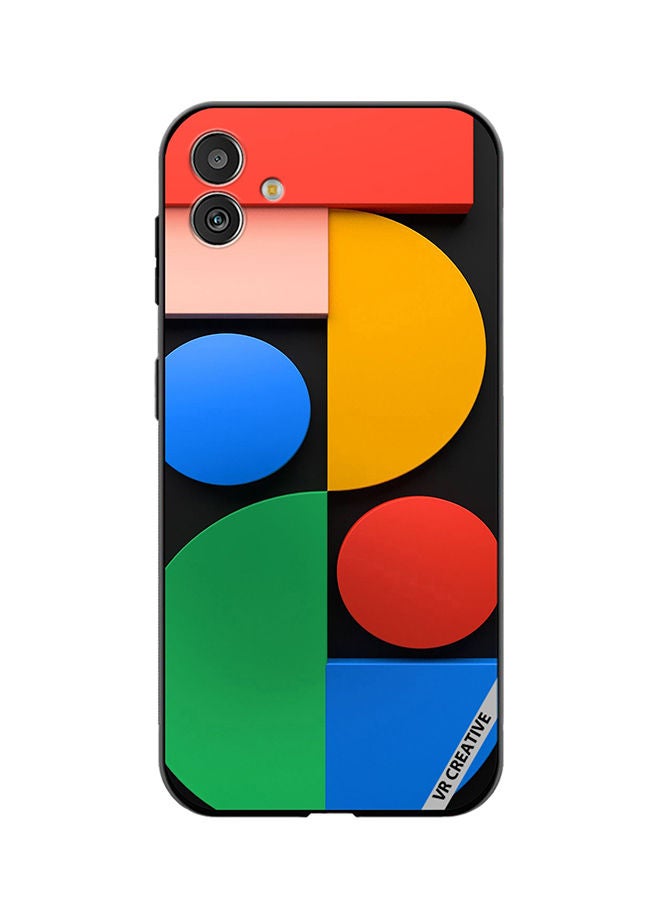 VR CREATIVE Protective Case Cover For Samsung Galaxy M13 5G Abstract Design Multicolour - Image 1