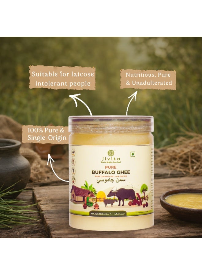 Jivika A2 Buffalo Ghee - 500 ml - Image 5
