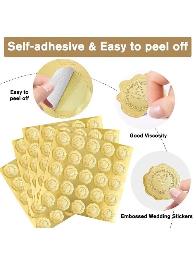 350PCS Self-Adhesive Heart Envelope Seal Wax Looking Stickers Labels for Wedding Party Invitations Valentine's Day Party Favors, Greeting Cards, Gift Packaging - pzsku/ZEDB603AEC463D6EFB7DAZ/45/_/1725081775/d5d6863e-71a4-439a-a8b8-e38b99fdb145