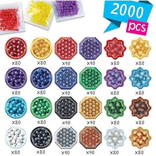 Aquabeads Shiny Bead Refill Set - Image 3