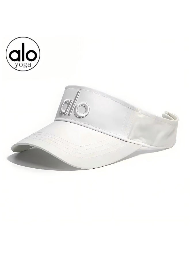 Alo designer collaboration summer sun protection empty top hat women's UV resistant sun hat sports hat
