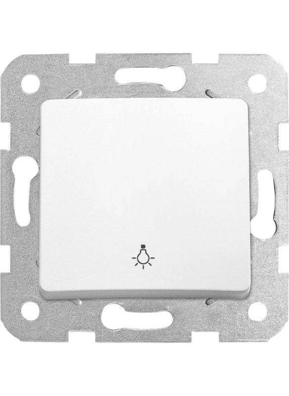 Viko Linnera Light Mechanism Key White (Frame Included) 90440003  - Image 1