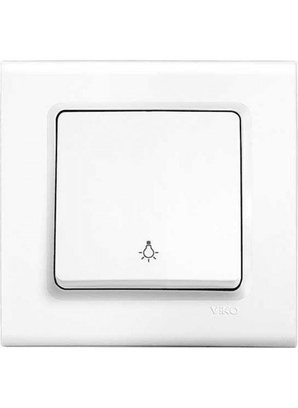 Viko Linnera Light Mechanism Key White (Frame Included) 90440003  - Image 2