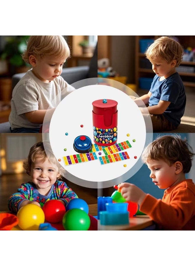 Aijmil لعبة Color Line Bingo للصيد السريع للاعبين اثنين مع نغمات رنين مثيرة، لعبة استراتيجية ممتعة، رائعة للأطفال والكبار - Image 3