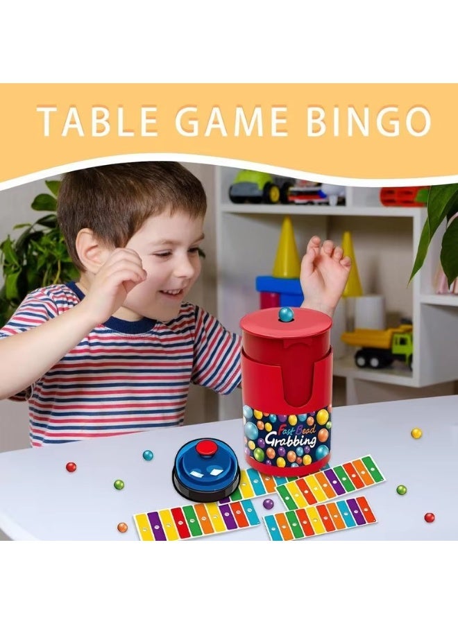لعبة Color Line Bingo للصيد السريع للاعبين اثنين مع نغمات رنين مثيرة، لعبة استراتيجية ممتعة، رائعة للأطفال والكبار - Image 4