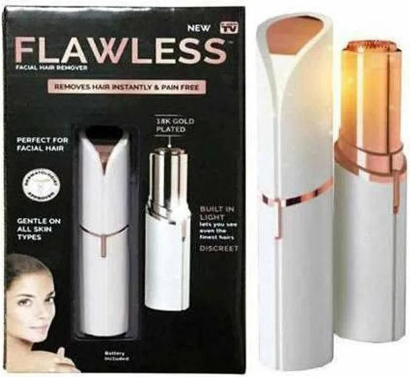 Mobee Flawles Bristle Mustache Eyebrow Removal Epilation Tool Facial Epilator