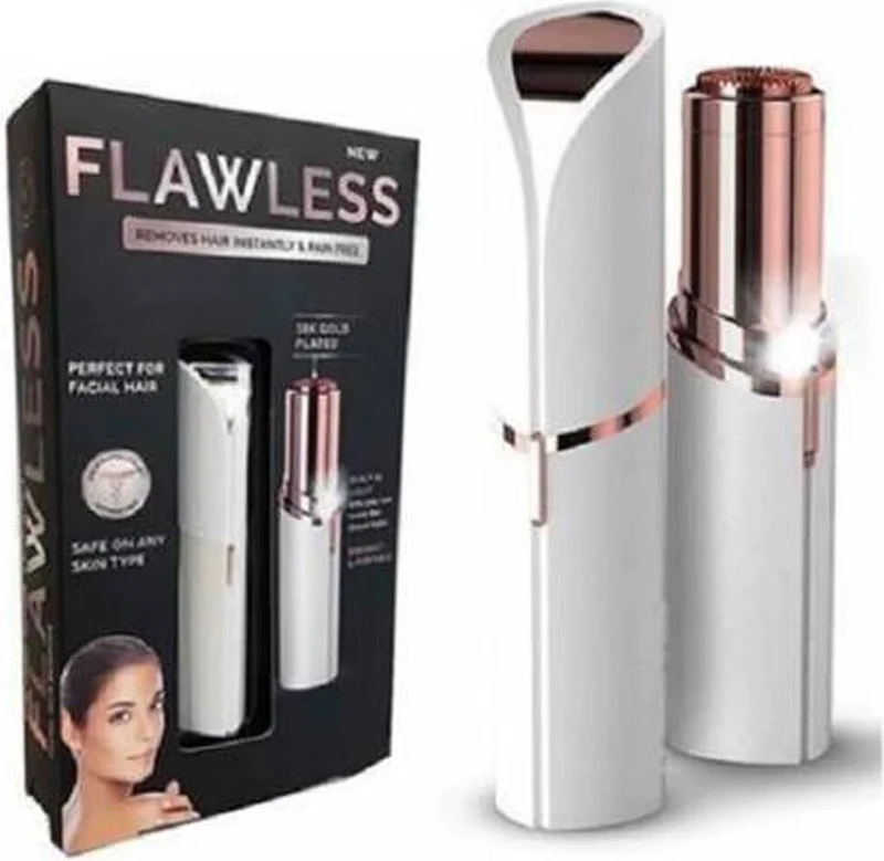 Mobee Flawles Bristle Mustache Eyebrow Removal Epilation Tool Facial Epilator
