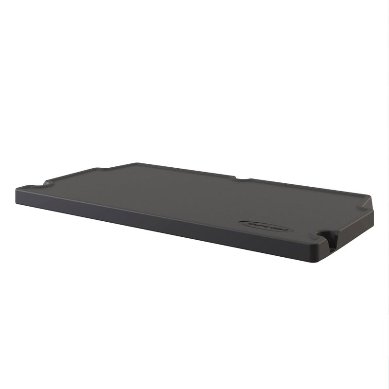 Suncast Vertical Shed Shelf Kit, Space-Saving Shelf for Vertical Outdoor Storage Sheds, 27.75" W x 14.5" D x 1.25" H, Black, Made in The USA - Image 4