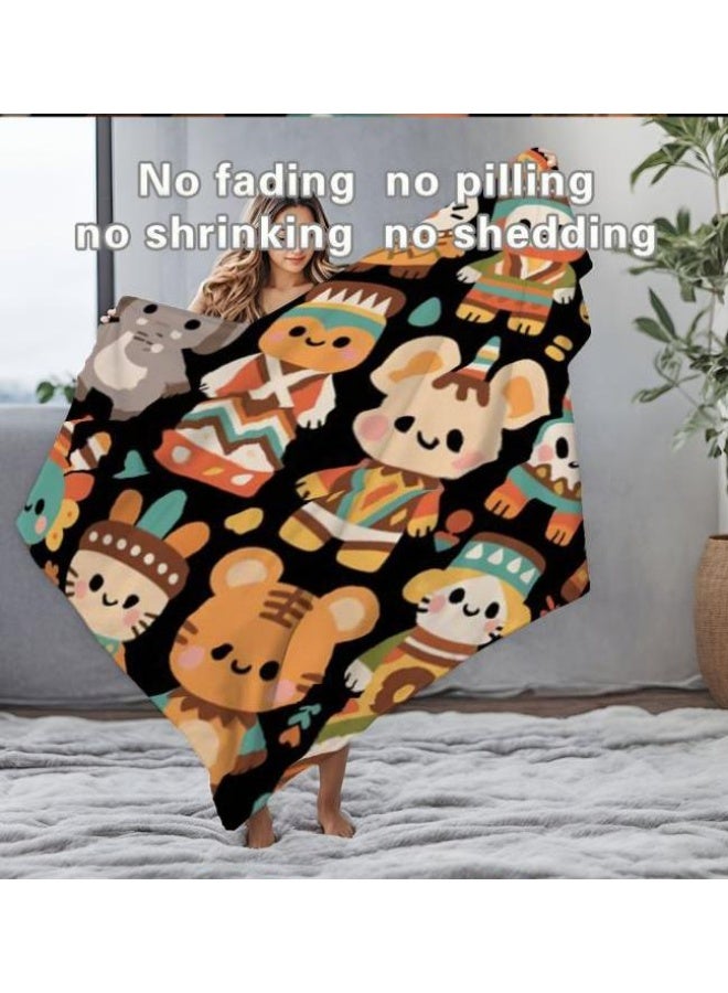 general Children's or student cartoon flannel thin blanket (warm and comfortable, suitable for sleep, games) 100cm*150cm - 994 - Image 5