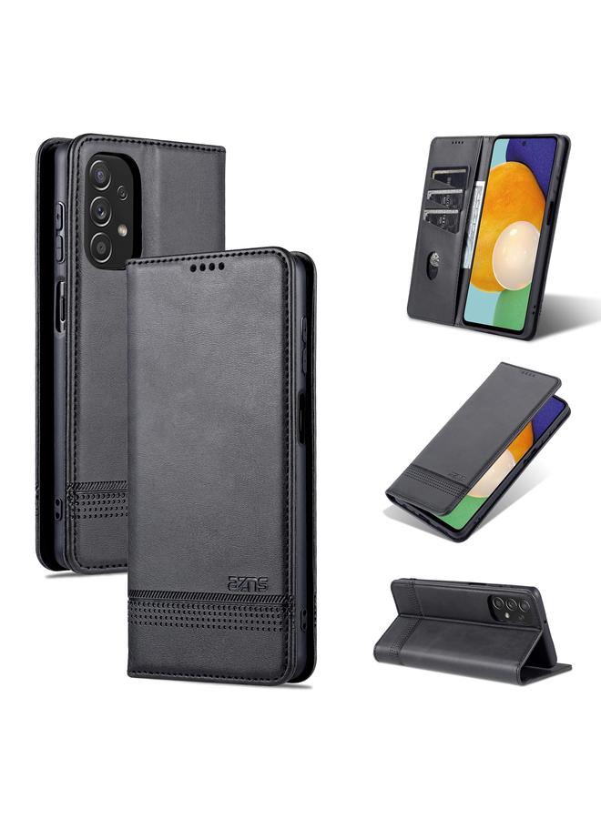 Case For Samsung Galaxy A23 5G Magnetic Calf Texture Leather Phone Case