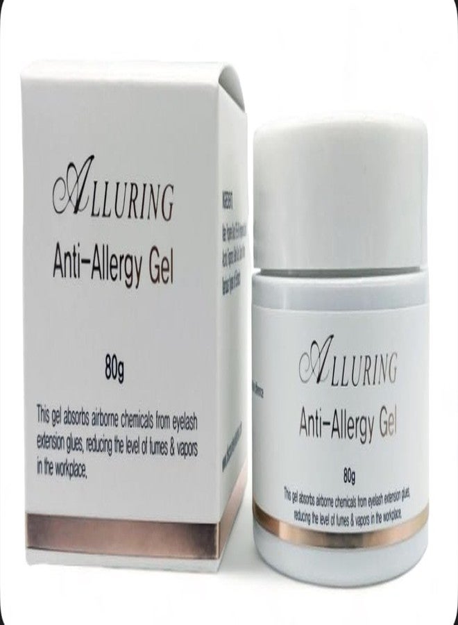 Alluring Lash Anti Allergy Gel Air Refresher | Absorb Fume & Odor from Lash Adhesive | Less Stinging | Suitable For Classic & Volume Lashing | Eyelash Extension Supplies & Tools (QTY 1) - Image 1