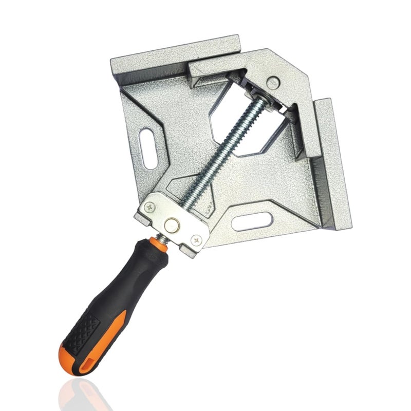 Nalmie Nalmie Corner Clamps Premium Woodworking Tools for 90 Degree Angles Adjustable Swing Jaw Versatile Clamps Right Angle Clamping tool Single Handle Clamps for Woodworking Carpentry etc  - Image 1