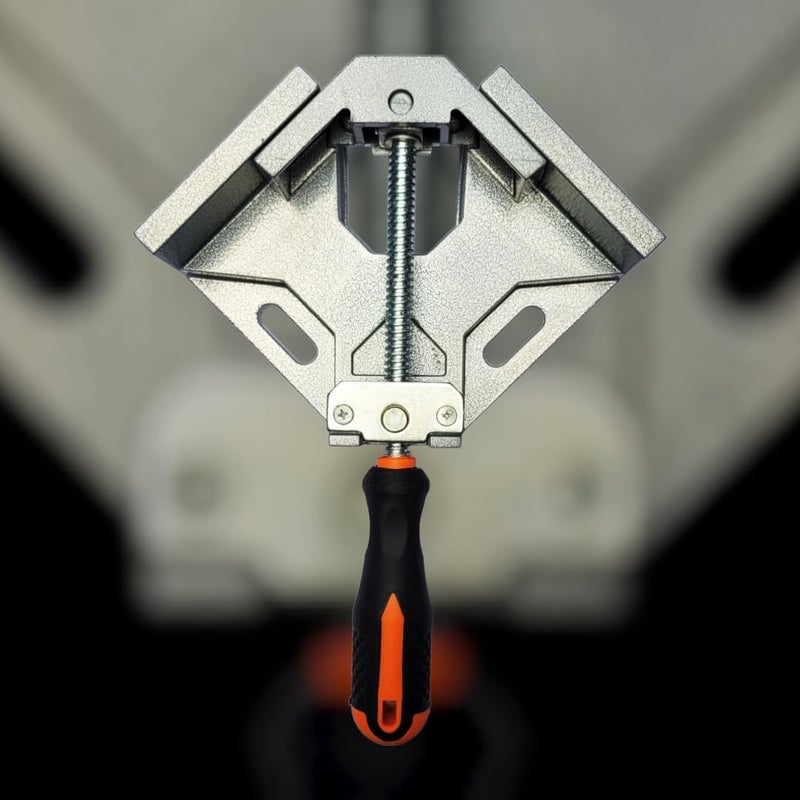 Nalmie Nalmie Corner Clamps Premium Woodworking Tools for 90 Degree Angles Adjustable Swing Jaw Versatile Clamps Right Angle Clamping tool Single Handle Clamps for Woodworking Carpentry etc  - Image 2