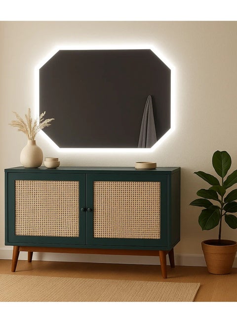 Modern illuminated rectangular mirrors, size 55*70cm - 4mm
