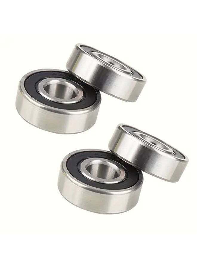 5 Pcs Deep Groove Ball Bearings High Speed Steel Bearings For Enhanced Durability And Smooth Transmission Durable Metal Bearings With Wear Resistant Design - Image 3