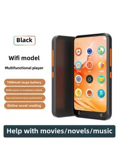 Generic Mp4wifi Can Surf The Internet Bluetooth Mp3 Reading Novels P3 Player Walkman Student Version Mp6 Super Bz-Body Color:▓Black [wifi Internet Access + Bluetooth Support + High-definition Color Screen]░-Memory Capacity:▓8g Body Memory-official Standard Configuration░  - Image 1