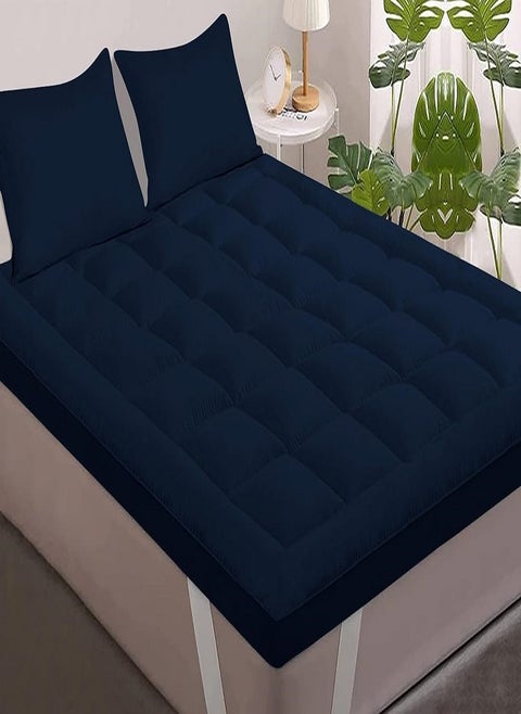 Mattress Topper Top Quality With 4 Corner Elastic 10cm Thickness 140x200cm