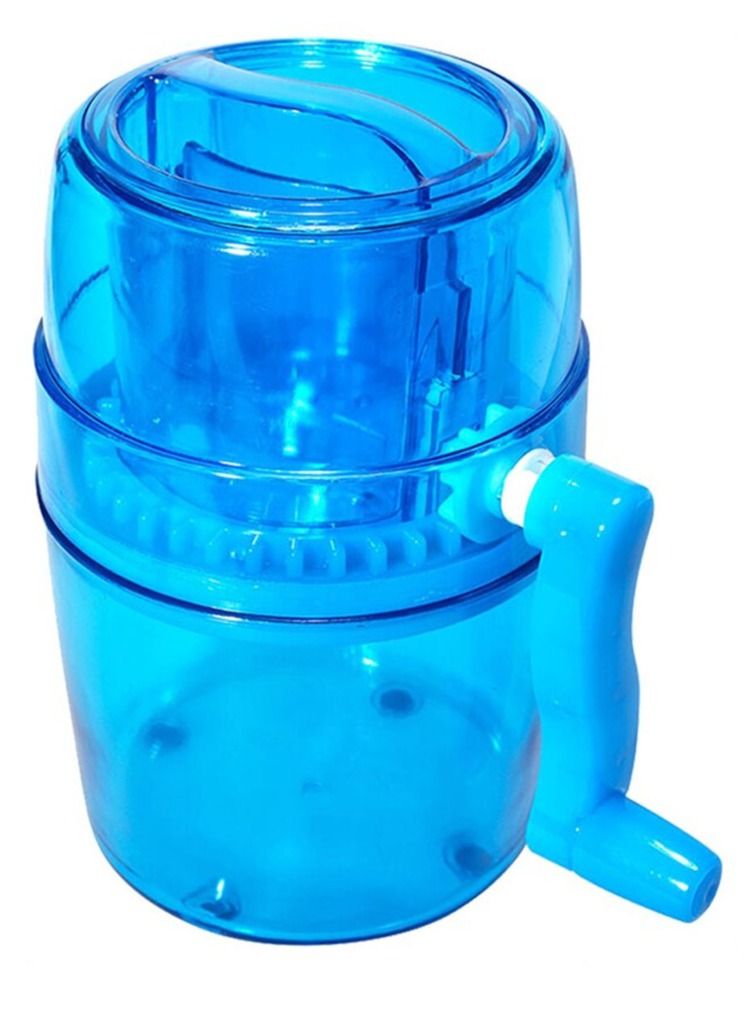 Home Ice Crusher 1L Portable Hand Crank Manual Ice Crusher Shaver Kids Shredding Snow Cone Maker Machine Kitchen a few minutes  - Image 2