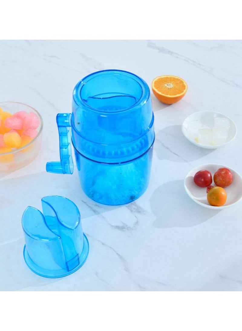 Home Ice Crusher 1L Portable Hand Crank Manual Ice Crusher Shaver Kids Shredding Snow Cone Maker Machine Kitchen a few minutes  - Image 3