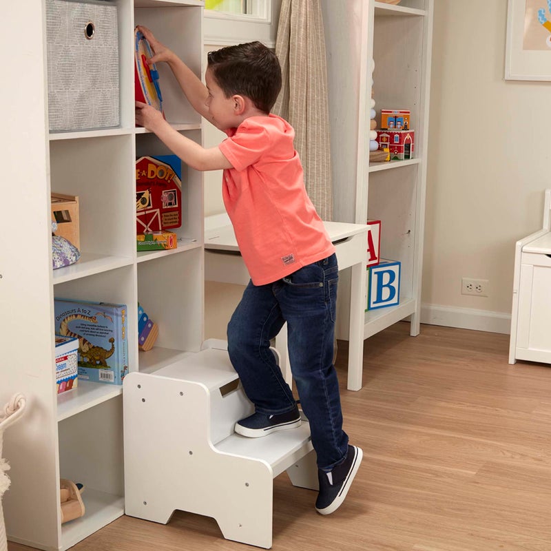 Melissa & Doug Step Stool - White - Image 2