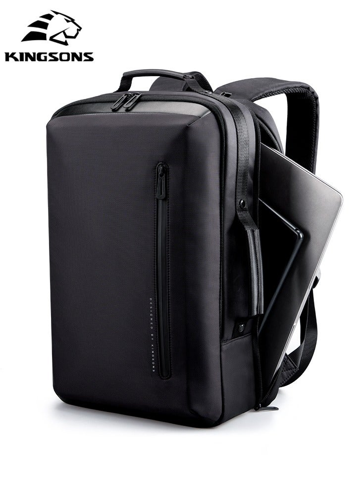 كينغسونز حقيبة ظهر كينجسون متعددة الوظائف KS3223W أسود ، 15.6 بوصة مقاومة للماء ، مقاومة للصدمات ، تصميم مريح - Image 1