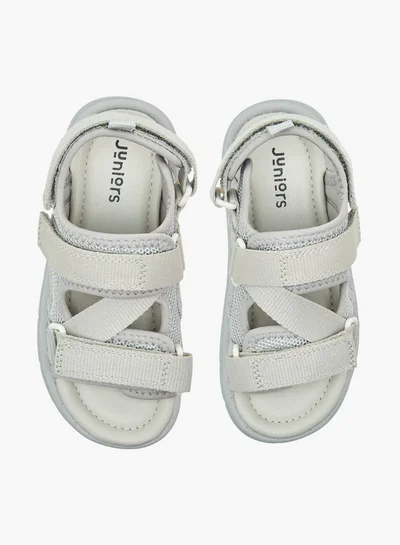 جونيورز حذاء عائم بنقوش مع إغلاق بشريط لاصق