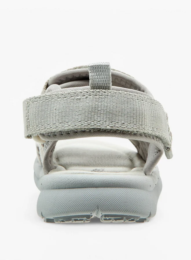 جونيورز حذاء عائم بنقوش مع إغلاق بشريط لاصق