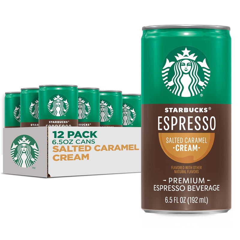 Starbucks ستاربكس اسبريسو وكريمة الكراميل المملح 65 أوقية علب 12 عبوة مشروب قهوة مثلجة - Image 3