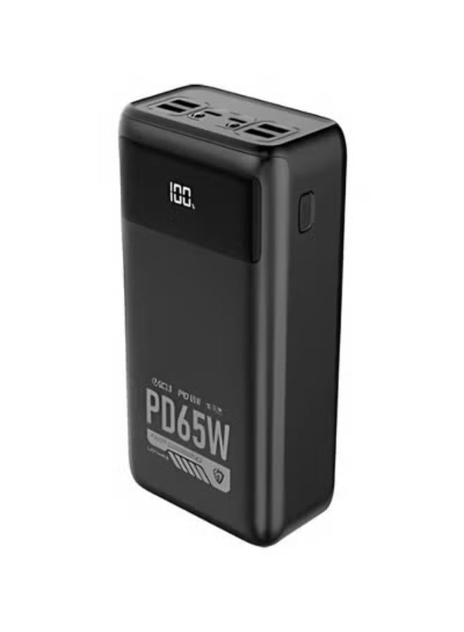 Lenyes PX519D PRO 50000mAh Power Bank 65W Fast Charging with Digital Display, LED Flashlight, Portable High-Capacity Battery Charger - Image 1