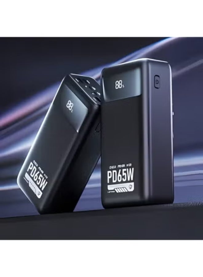 Lenyes PX519D PRO 50000mAh Power Bank 65W Fast Charging with Digital Display, LED Flashlight, Portable High-Capacity Battery Charger - Image 2