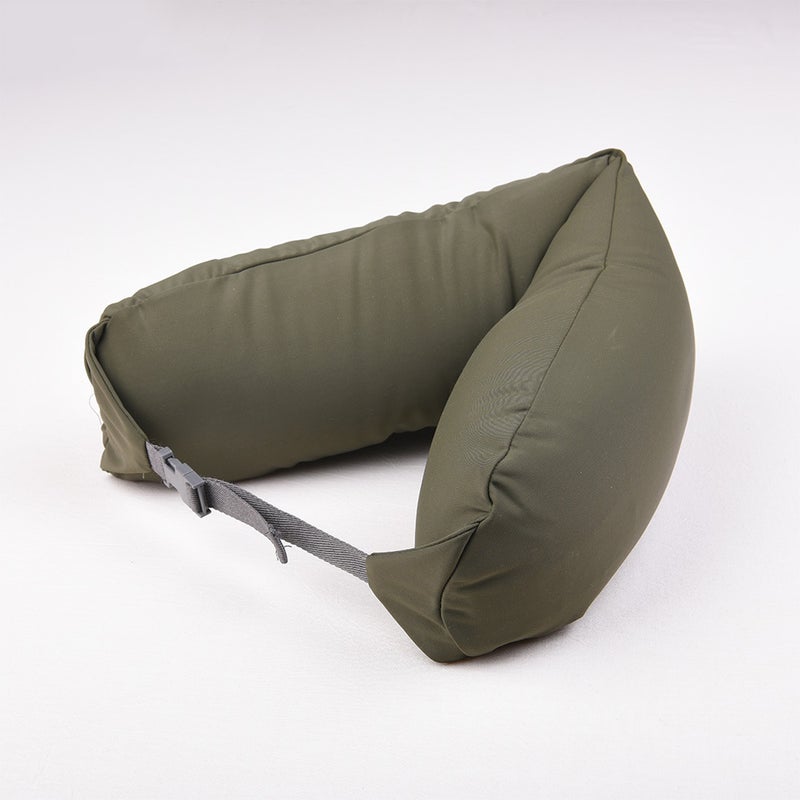 Unprinted U-shaped Pillow Neck Pillow Good Style Travel Pillow Car Office Nap Pillow Travel Pillow Particle Pillow Khaki Slide 