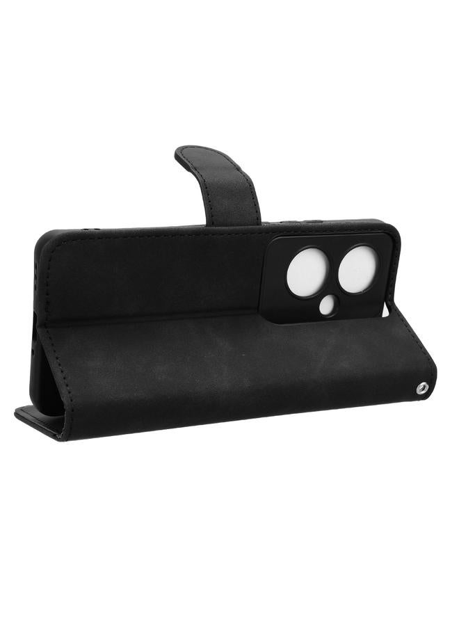 اس-توب جراب هاتف OPPO Reno11 F مصنوع من الجلد مع ملمس مغناطيسي - Image 5