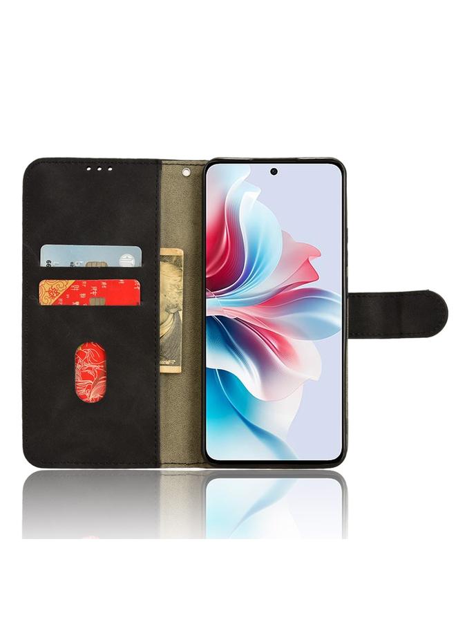 اس-توب جراب هاتف OPPO Reno11 F مصنوع من الجلد مع ملمس مغناطيسي - Image 4