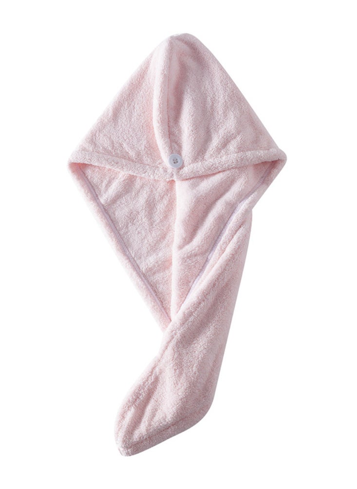 Generic Generic 2 Pack hair drying towel turban twist for long hair wrap towels, quick magic drying absorbent cap for women and girls  - Image 3
