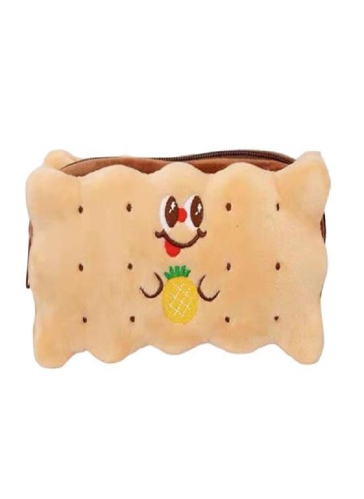 Eckek - Pencil Box Soft Cartoon Plush Students Lovely Stationery Student Supplies - Image 1